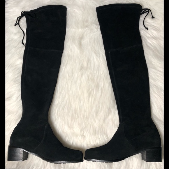 Stuart Weitzman Midland Over-The-Knee Suede Boots,Size-38(EU)/7.5(US) - Picture 2 of 15